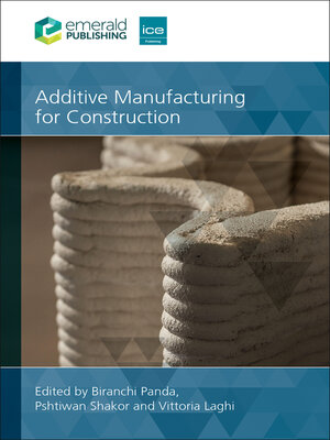 cover image of Additive Manufacturing for Construction